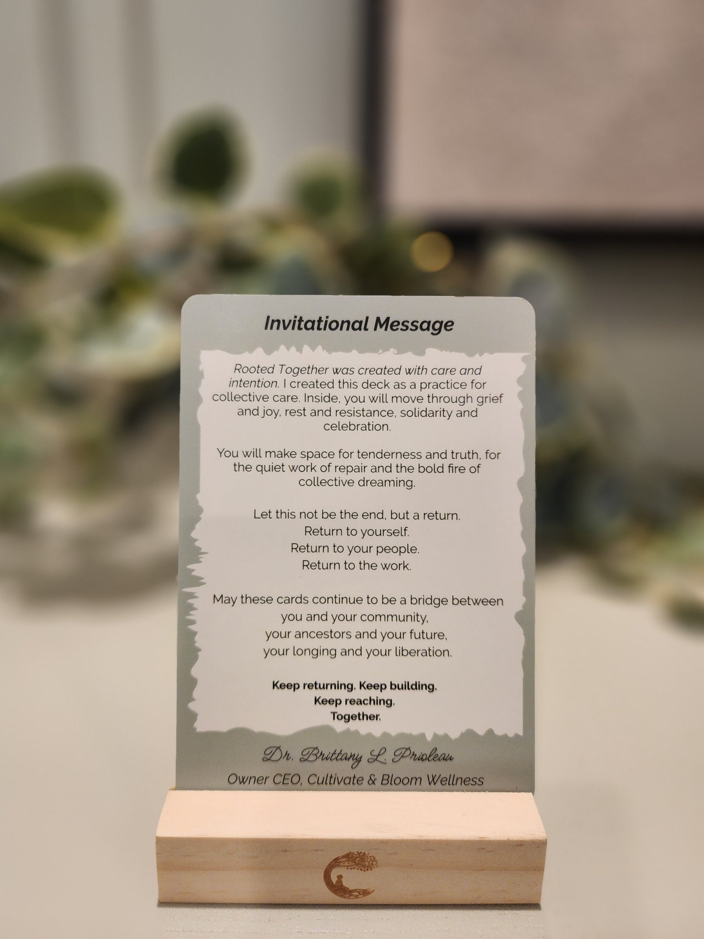 Rooted Together: Cards for Collective Wellness & Liberation