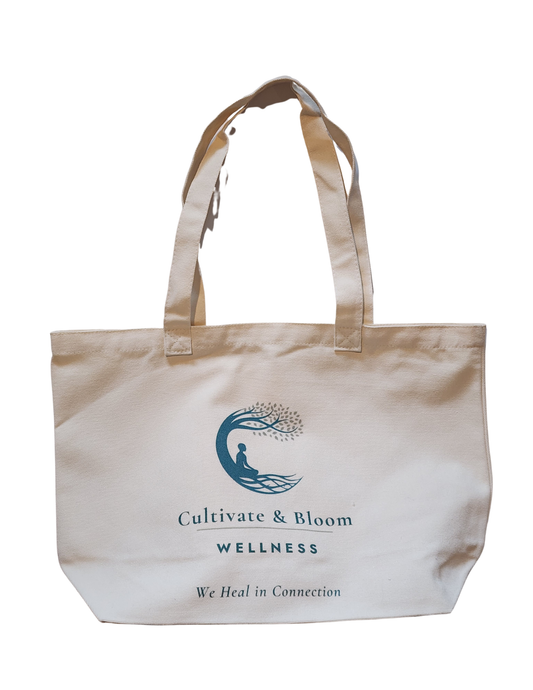 Cultivate & Bloom Wellness Tote